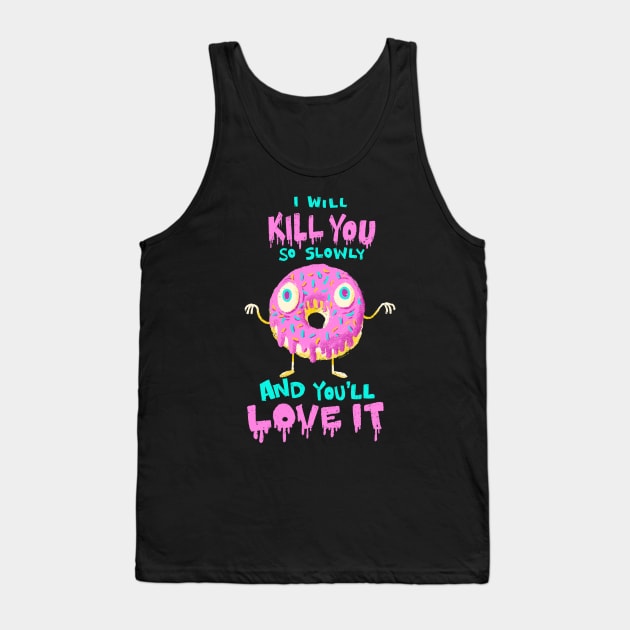 Killer Donut Tank Top by natebear